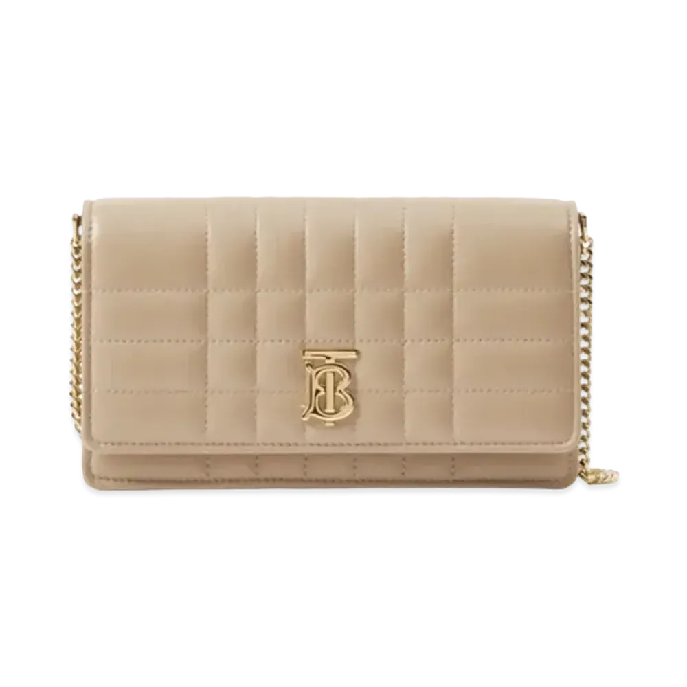 Burberry Lola Clutch "Oat Beige"