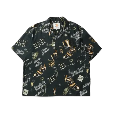 UNION x Born x Raised Gents Of Desire Button Up Shirt "Black"