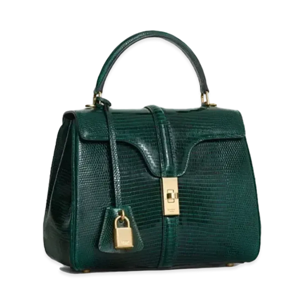 CELINE Small 16 Bag in Lizard "Amazone"
