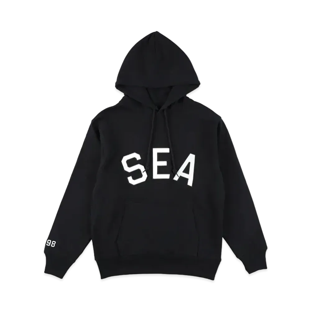 WIND AND SEA x Gishi Logo Hoodie "Black"
