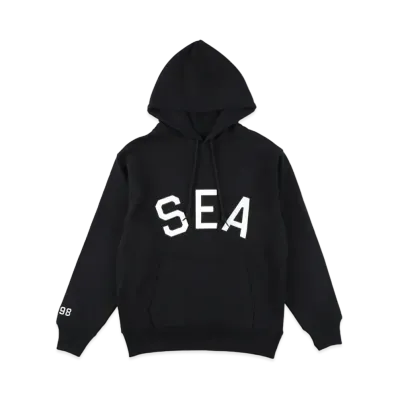 WIND AND SEA x Gishi Logo Hoodie "Black"