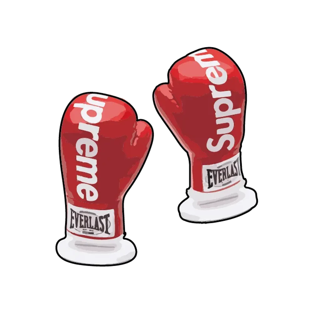 Supreme x Bandai Gashapon Machine / EVERLAST Boxing Gloves "Red"