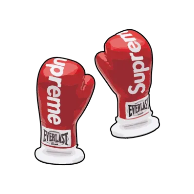 Supreme x Bandai Gashapon Machine / EVERLAST Boxing Gloves "Red"