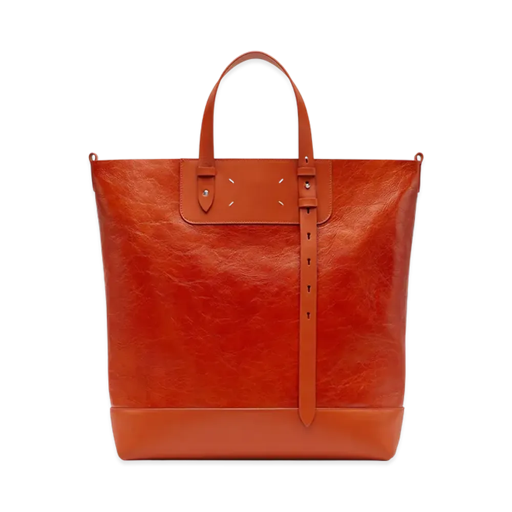 Maison Margiela Vertical Drawstring Bag "Red"