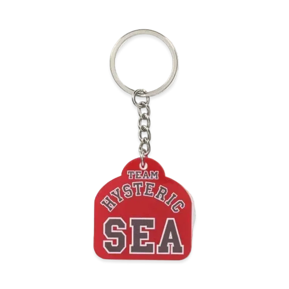 WIND AND SEA x HYSTERIC GLAMOUR Rubber Key Holder "Red"