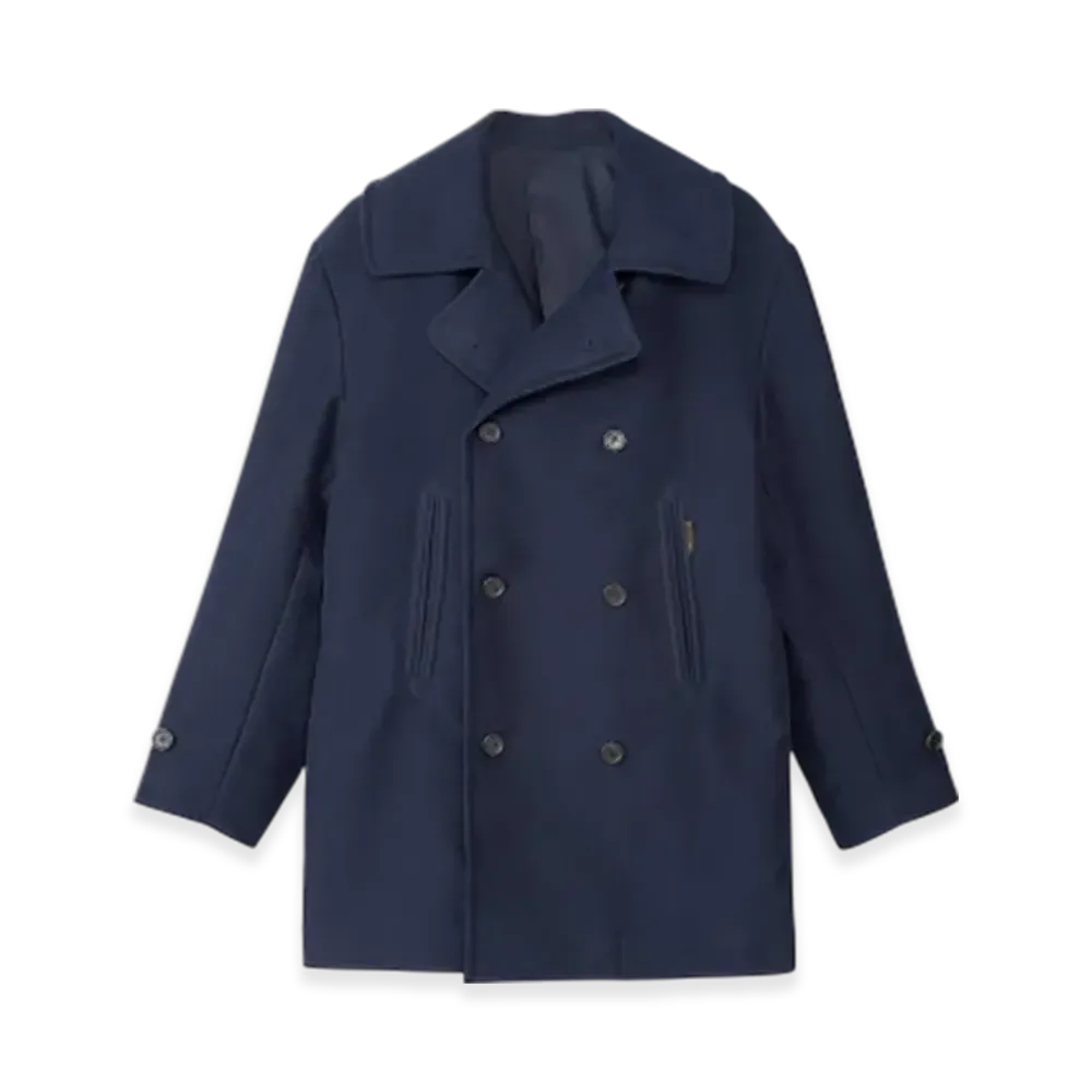 HYSTERIC GLAMOUR Pea Coat "Navy"