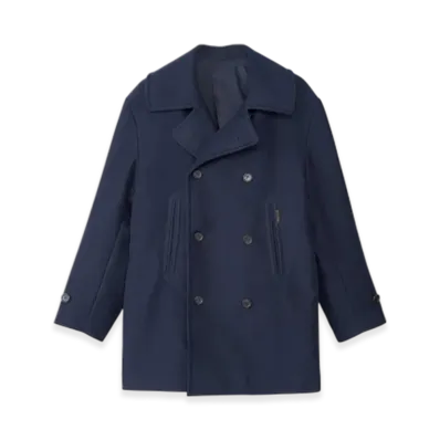 HYSTERIC GLAMOUR Pea Coat "Navy"