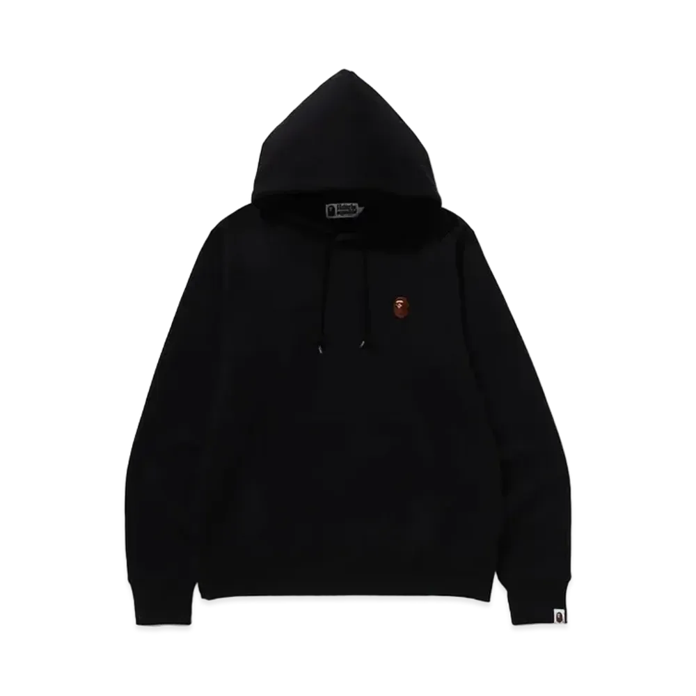 A BATHING APE One Point Pullover Hoodie "Black"