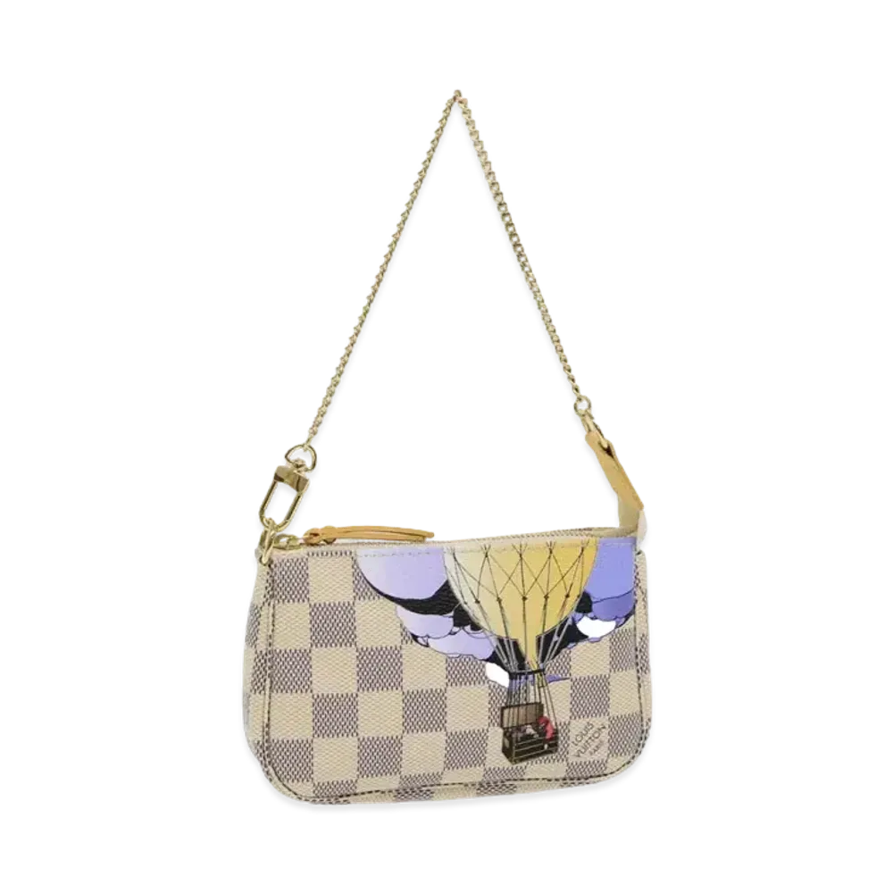 Louis Vuitton Mini Pochette Accessoire Damier Azur
