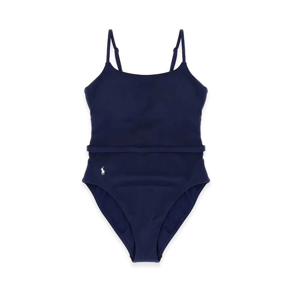 Polo Ralph Lauren Women's Kennedy One-Piece Swimsuit "Navy Blue"