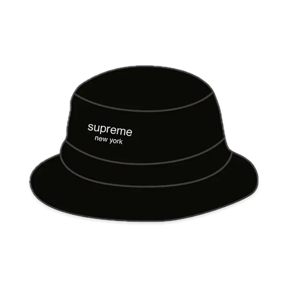 Supreme Wide Wale Corduroy Crusher "Black"