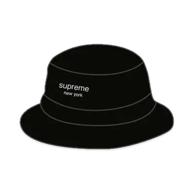 Supreme Wide Wale Corduroy Crusher "Black"
