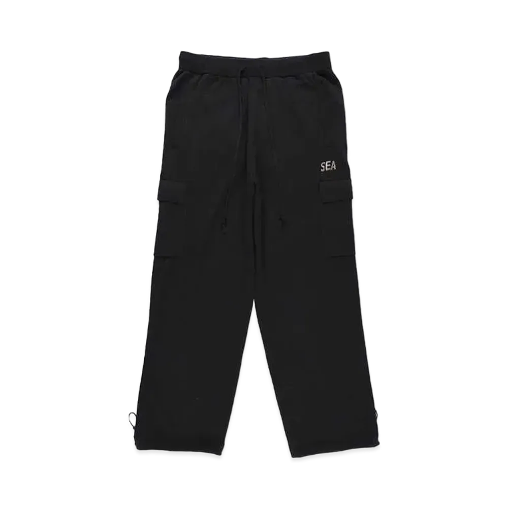 WIND AND SEA Bouclet Eazy Cargo Pant "Black"