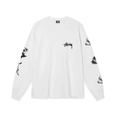 Stussy Angels Pigment Dyed LS Tee "Natural"