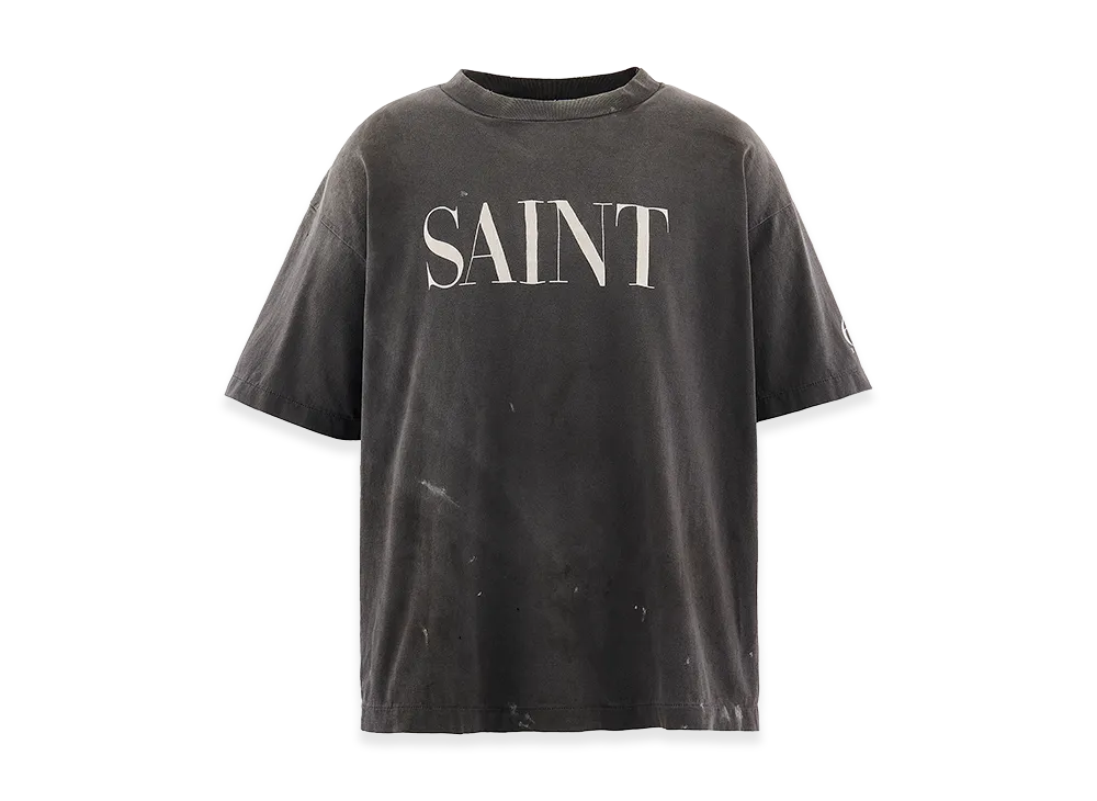 SAINT M×××××× SS T-Shirt Saint 666 "Black"