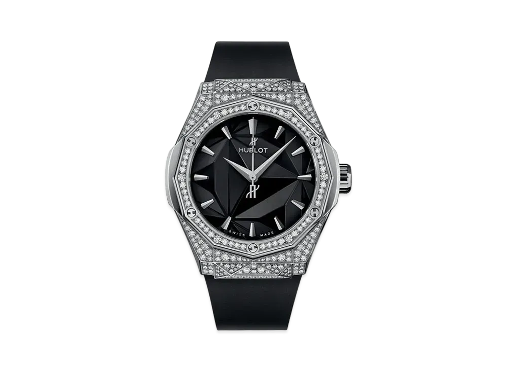 HUBLOT Classic Fusion Orlinski Titanium Pave 40mm