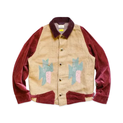 KAPITAL WOOL GABETEGA CHIMAYO JACKET "Gold"