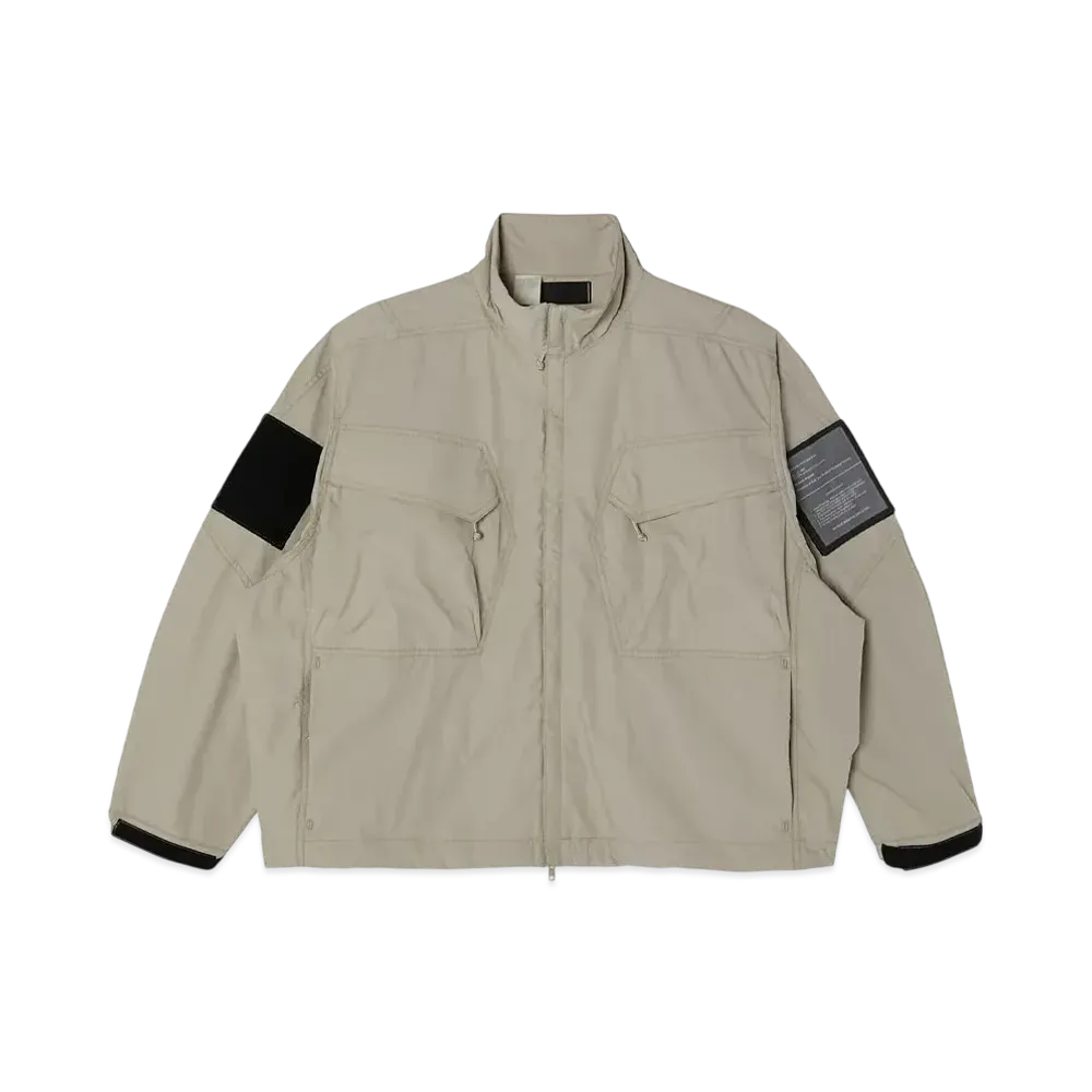 N.HOOLYWOOD Stand Collar Blouson "Beige"