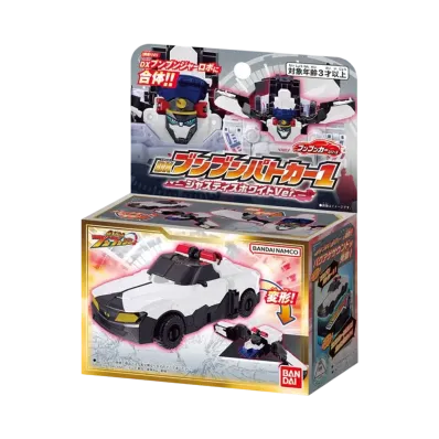 BANDAI "Boonboom Car Series" -Bakuage Sentai Boonboomger- DX Boonboom Police Car 1 Justice White Ver.