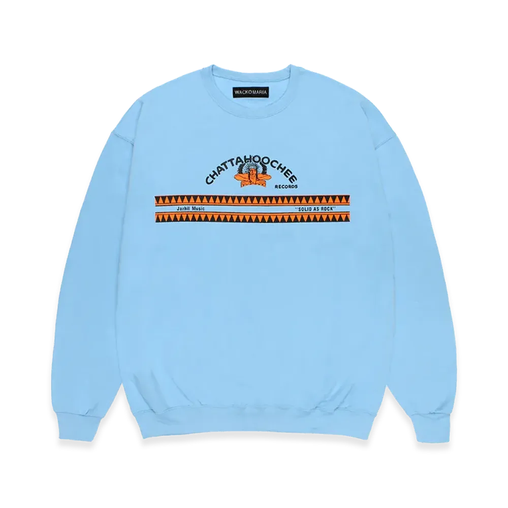 WACKO MARIA Sweat Shirt "Light Blue"