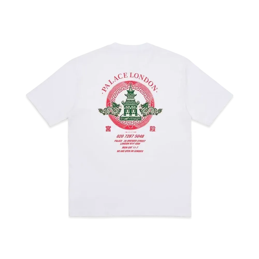 PALACE Fortunate T-Shirt "White"