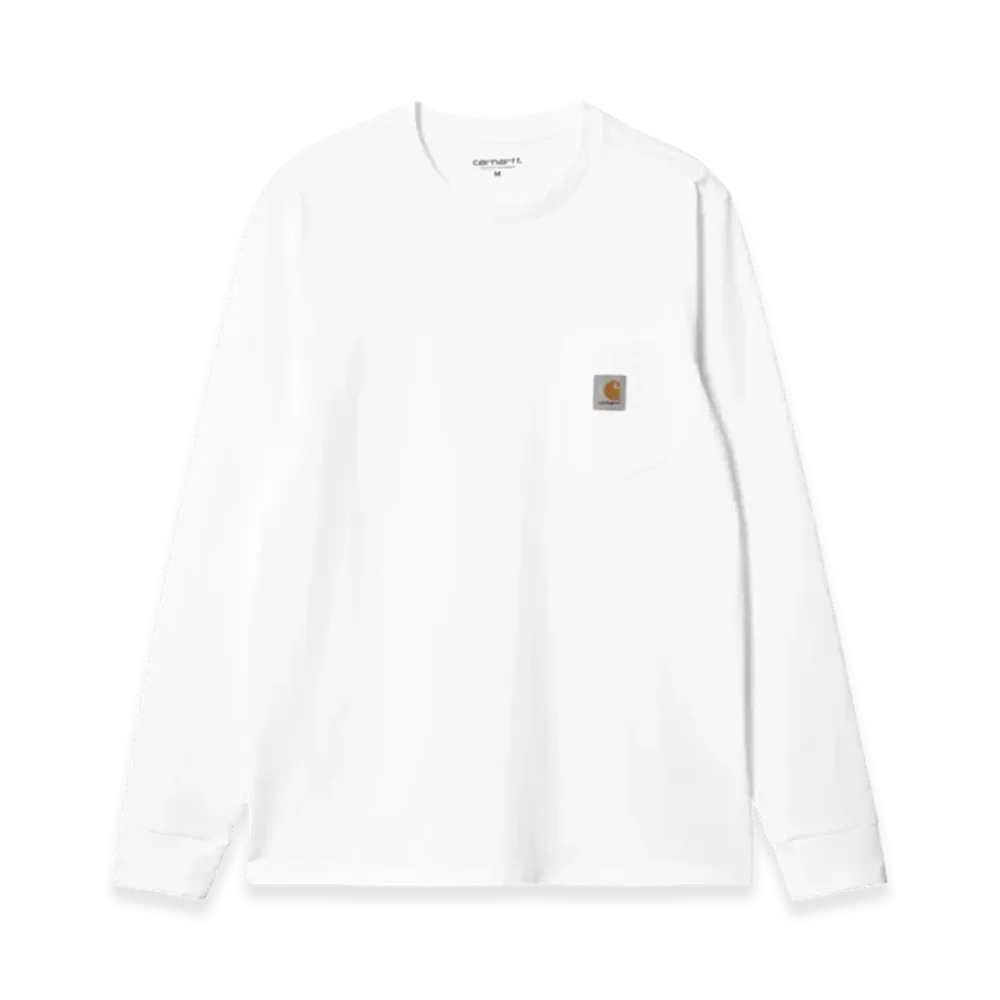 Carhartt WIP L/S Pocket T-Shirt "White"