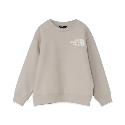 The North Face Kids Frontview Crew "Fossil Ivory"