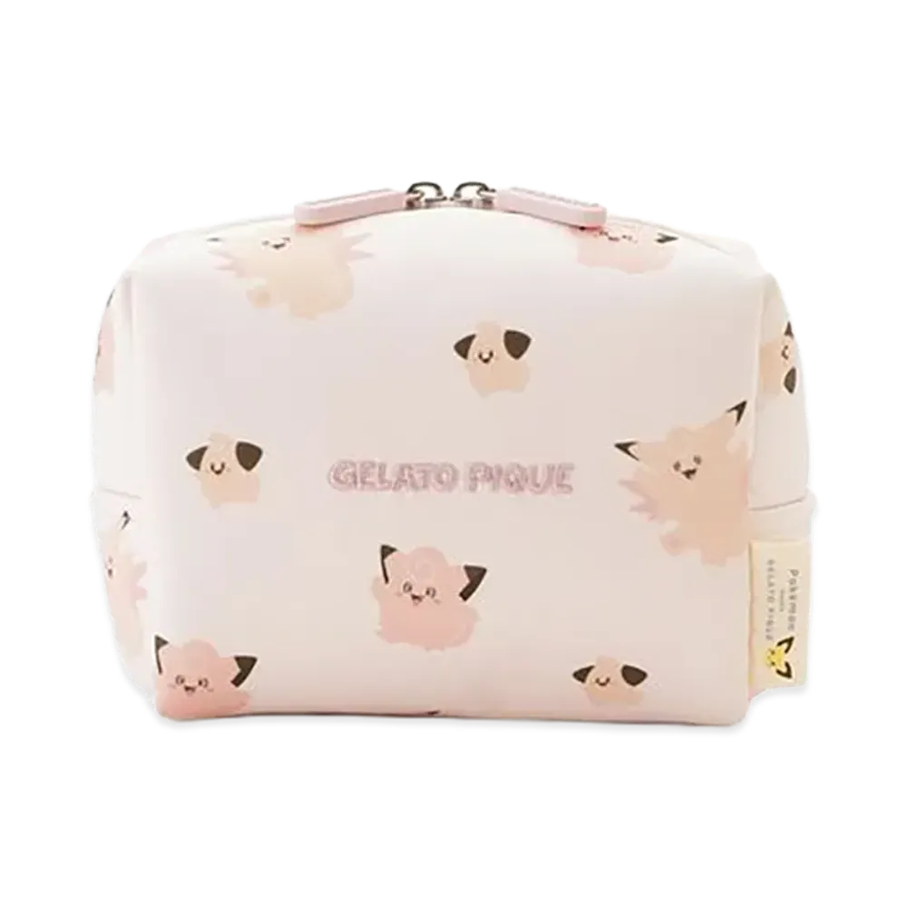 GELATO PIQUE x Pokemon Patterned Pouch "Pink"