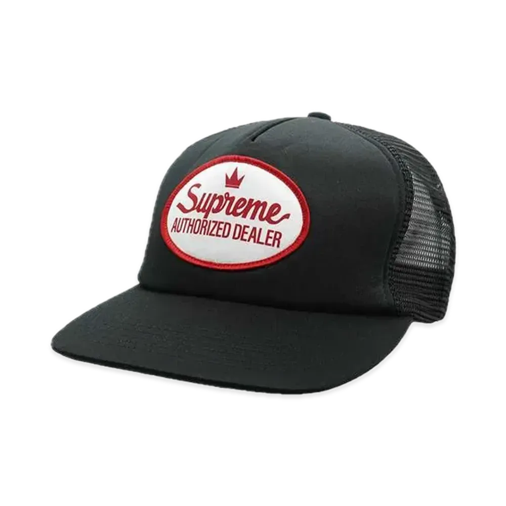 Supreme Authorized Mesh Back 5-Panel "Black" (24FW)