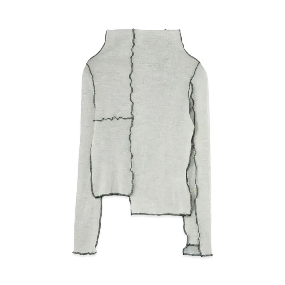 Yohji Yamamoto Y's RIVER TEREKO OFF NECK "Off White"