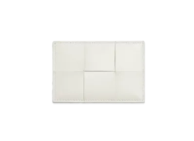 Bottega Veneta Credit Card Holder "Chalk"