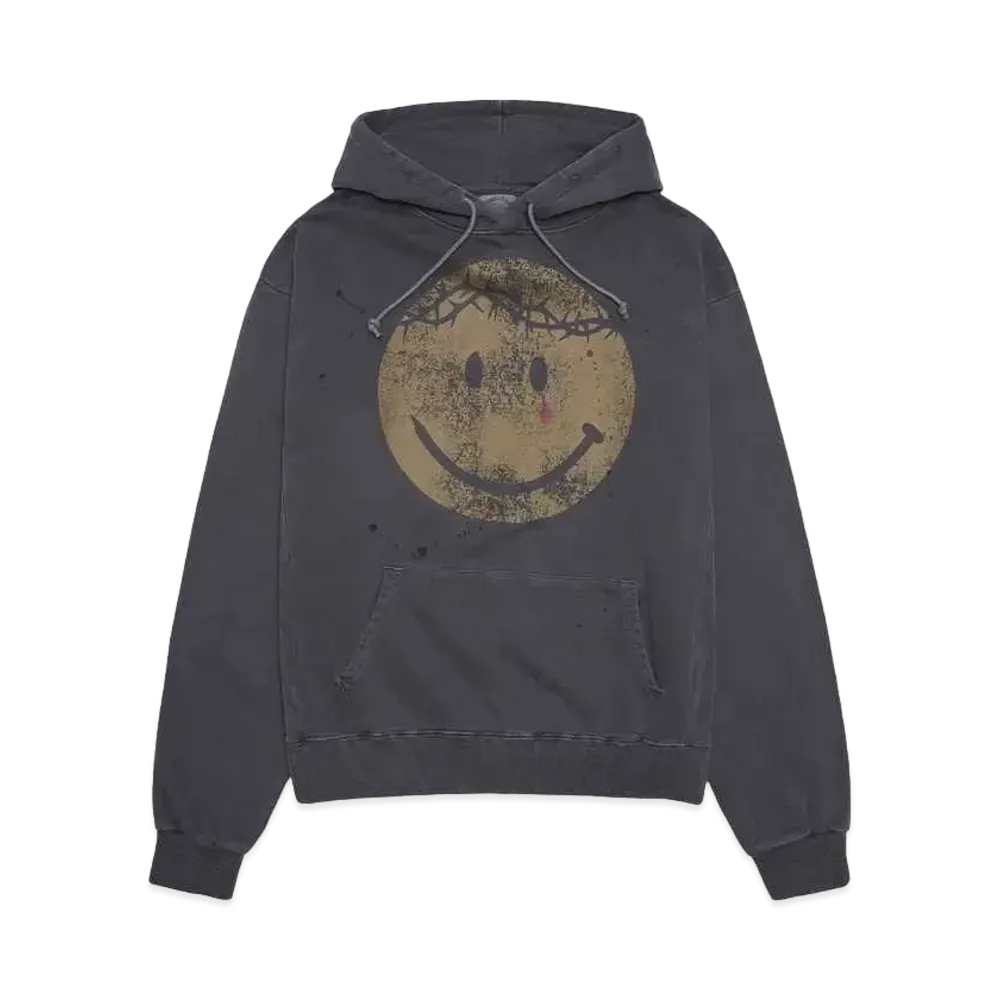 HYPE DROP x SOMEIT K.O.K J.X VINTAGE HOODIE "STONE GREY"