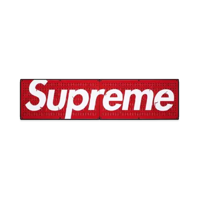 Supreme x Wall Control Pegboard Panel (Set of 2) "Red"