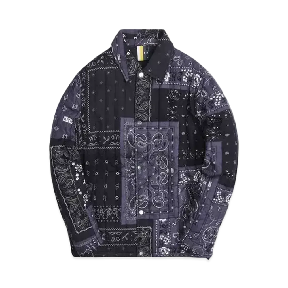 Kith Carmine Coaches Jacket "Black"