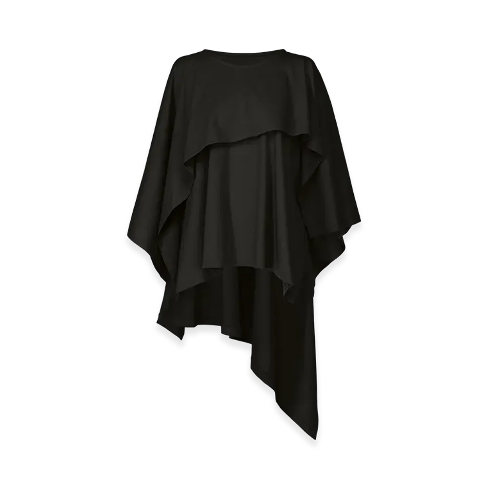 ISSEY MIYAKE Layered-T "Black"