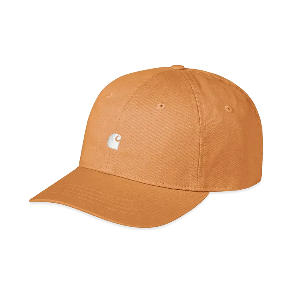 Carhartt WIP Madison Logo Cap "Gentle Orange/White"