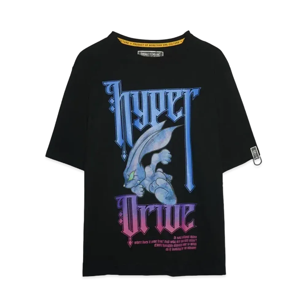beauty:beast S/S TEE ( DARKKNIGHT) "BLACK"