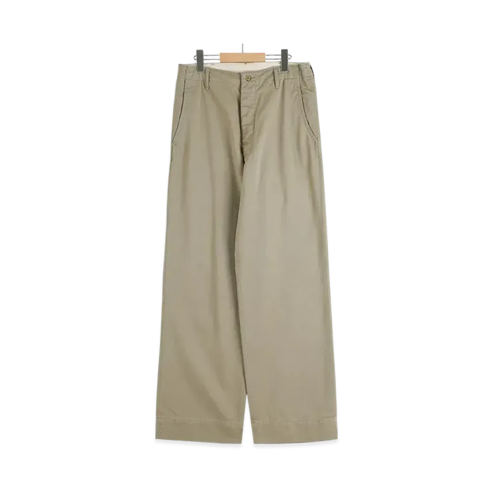 COMOLI KHAKI Chino Pants "Khaki"