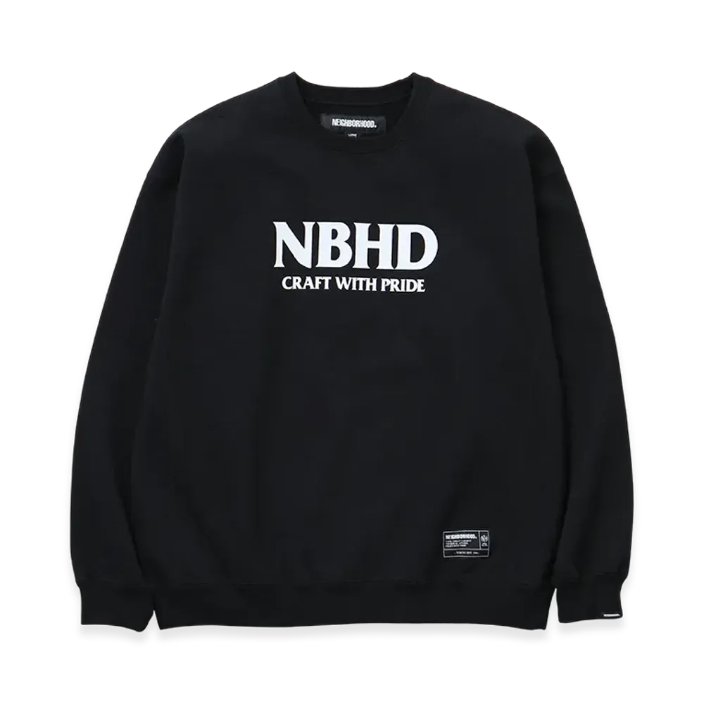 NEIGHBORHOOD Classic Sweat Shirt LS "Black"