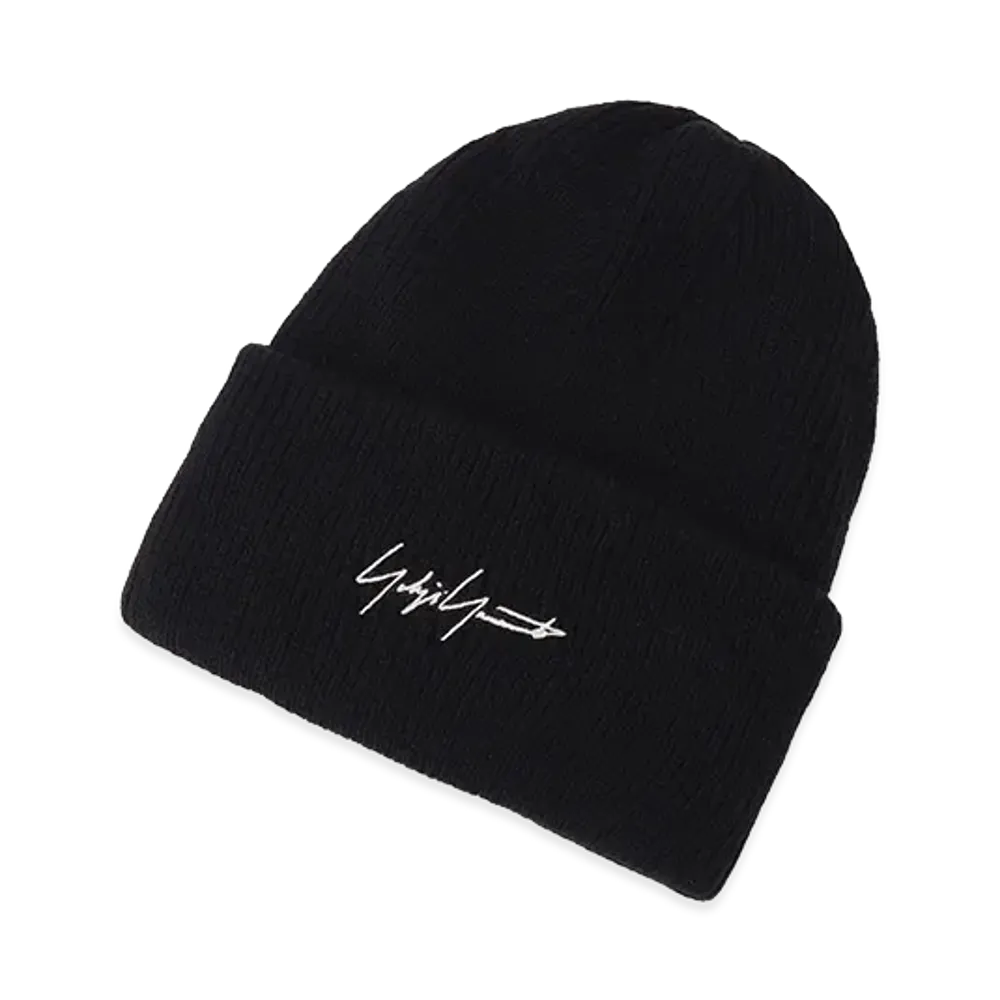 Yohji Yamamoto x Y-3 KURO Knitted Beanie "Black"
