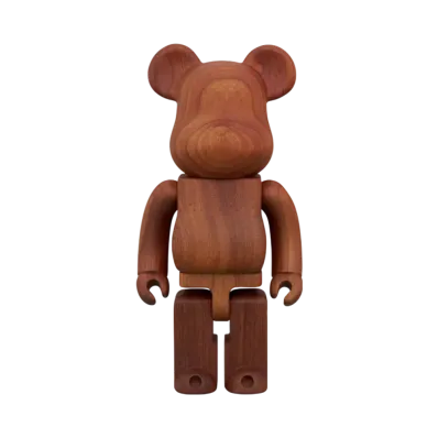 MEDICOM TOY "BEARBRICK" Karimoku Padouk 200%