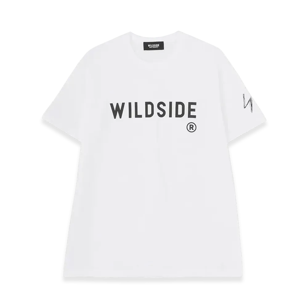 WILDSIDE YOHJI YAMAMOTO Wildside Logo T-Shirt "White"
