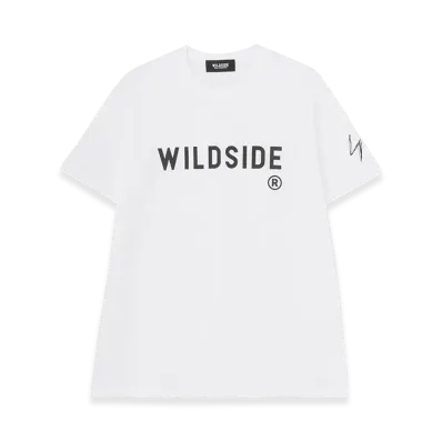 WILDSIDE YOHJI YAMAMOTO Wildside Logo T-Shirt "White"
