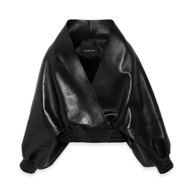 BALENCIAGA Women's Wrap Jacket "Black"