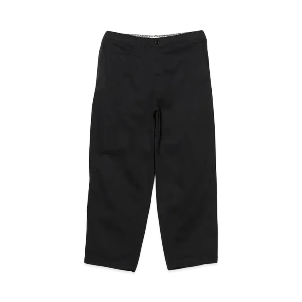 BEAMS New Big Chino Trousers "Black"