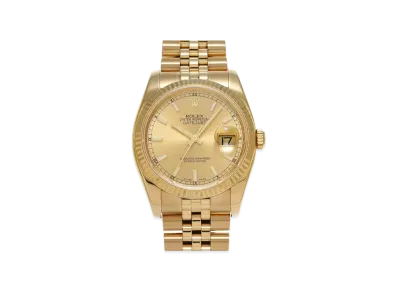 ROLEX Datejust "Champagne/Yellow Gold"