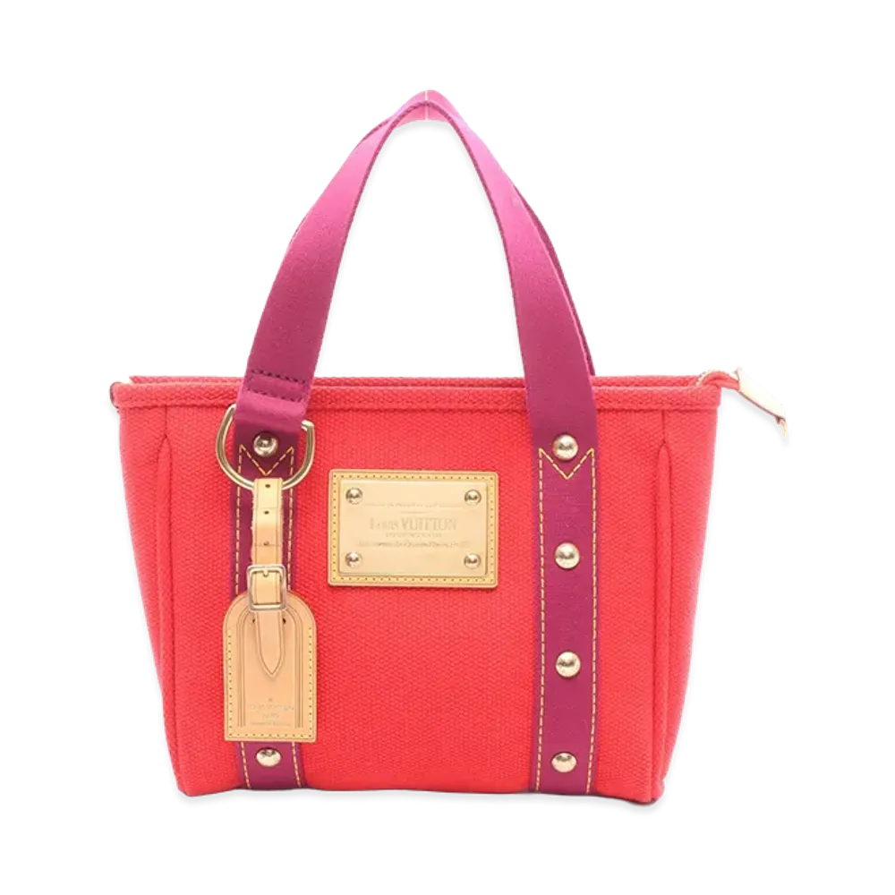 Louis Vuitton Cabas PM Antigua Tote Bag "Red"