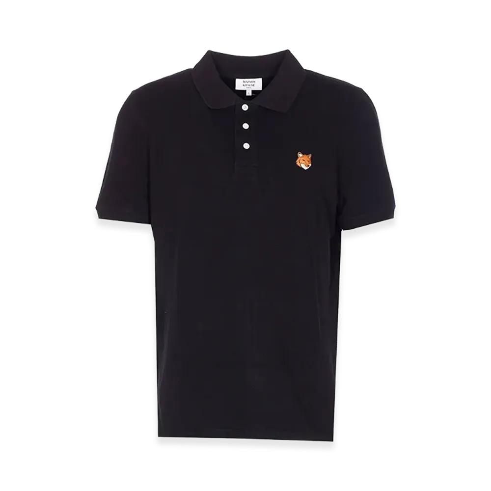 Maison Kitsune Polos "Black"