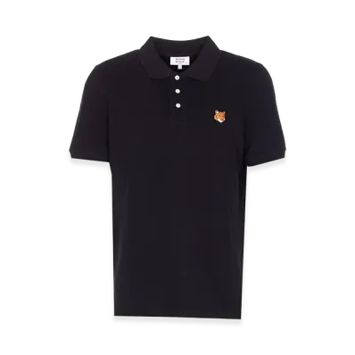 Maison Kitsune Polos "Black"