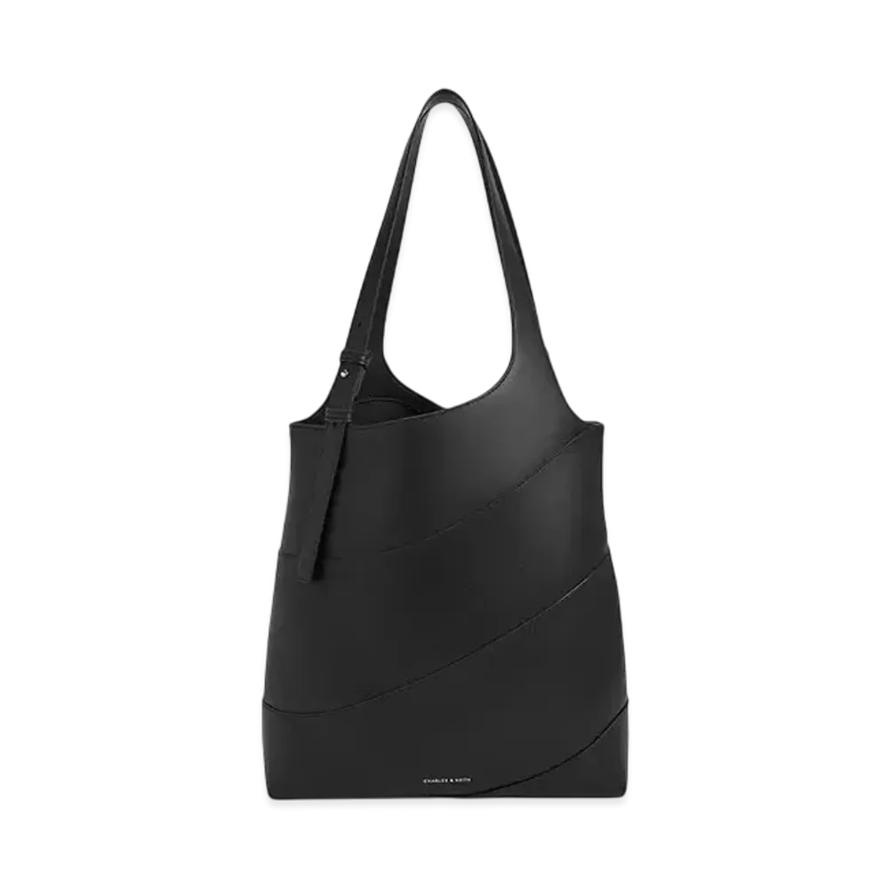 CHARLES & KEITH Torin Tote Bag "Noir"